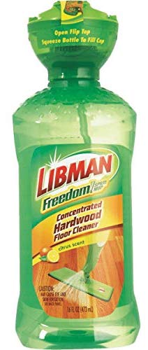 Libman Concentrated Hardwood Floor Cleaner Solution