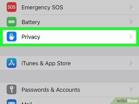 Turning off Location Sharing Through your iPhone Privacy Settings