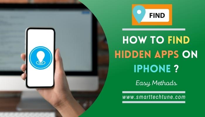 how to find hidden apps on iphone