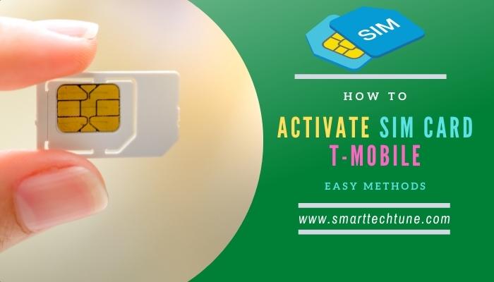 activate sim card t-mobile