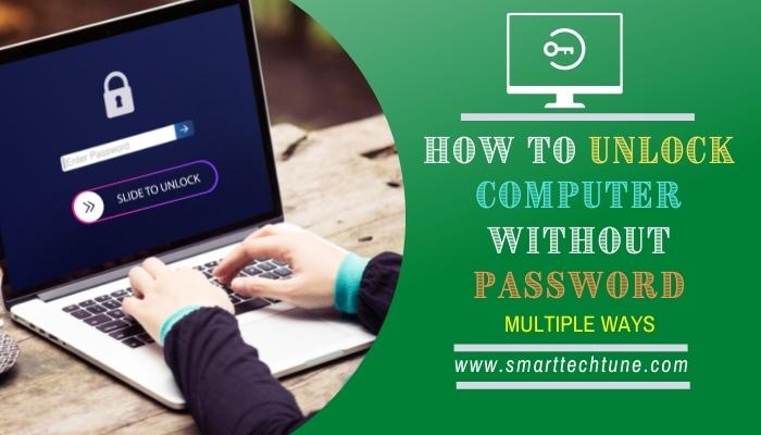 how to unlock computer without password